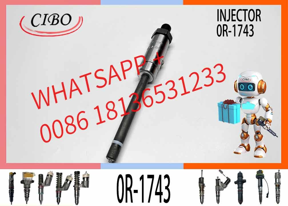 Common Diesel Engine Fuel Rail Injector 0R-1743 4W7016 0R-1743 0R-1744 0R-1745 0R-3536 0R-1746 0R-3418 0R-3419