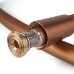 Extra Long 79Inch Red Bronze Silicone Shower Hose