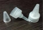 Translucent Clear Recycle Bottle Caps , Twist Off White Color 18 410 Cap