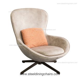 China Fabric Covers Swivel Lounge Chair on sale