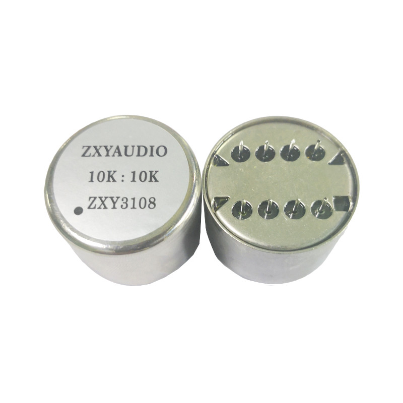 Low Noise 1:12 ZXY3108 Small Permalloy Audio Transformer Fe-Ni Alloy