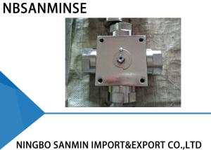 China KHB4K Carbon Steel Ball Valve G Thread Four Way Marine Ball Valve Manual Power factory