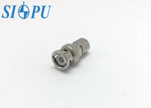 China BNC Male RF Coaxial Connector For RG 316/U Cable factory