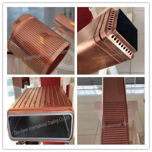 China Red Ni Cr Co Coated CCM Mould Tube Abrasive Resistance factory