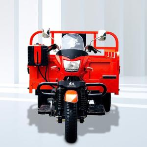 China 200CC Cargo Tricycle Motorcycle with Motorized Driving Type and Curb Weight of ≥500kg factory