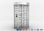 Single Lane Full Height Turnstile Jails Stainless Steel Turnstile 30 Persons