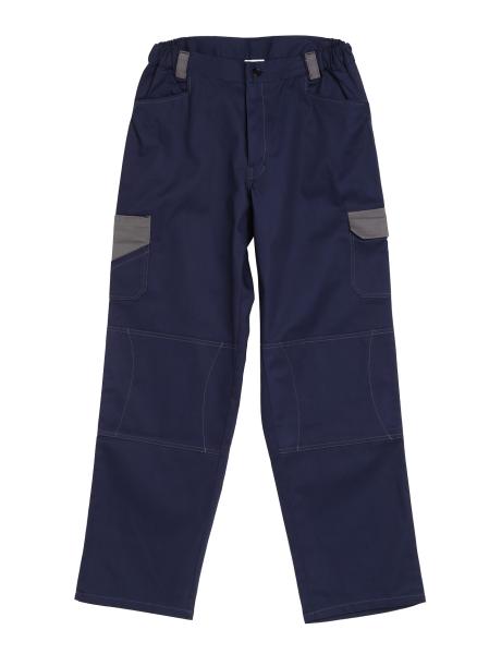 230 GSM 65% Polyester 35% Cotton Unisex Dark Blue Twill 2/1 Pants Pocket Cover