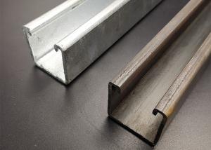 China OEM Pre Galvanized Strut C Channel Ss304 Hot Dipped Galvanized Unistrut factory