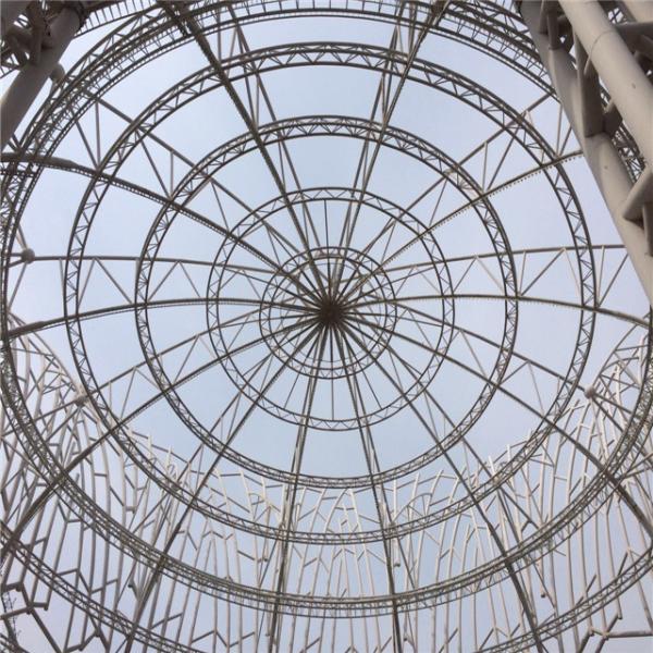 Industrial Steel Structure Truss Weather Resistant Construction Steel Structure