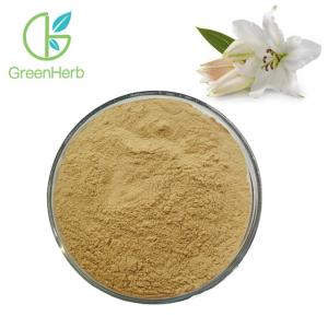 China Free Samples Natural 10:1 Lily Bulb Extract Powder White Lily Extract on sale