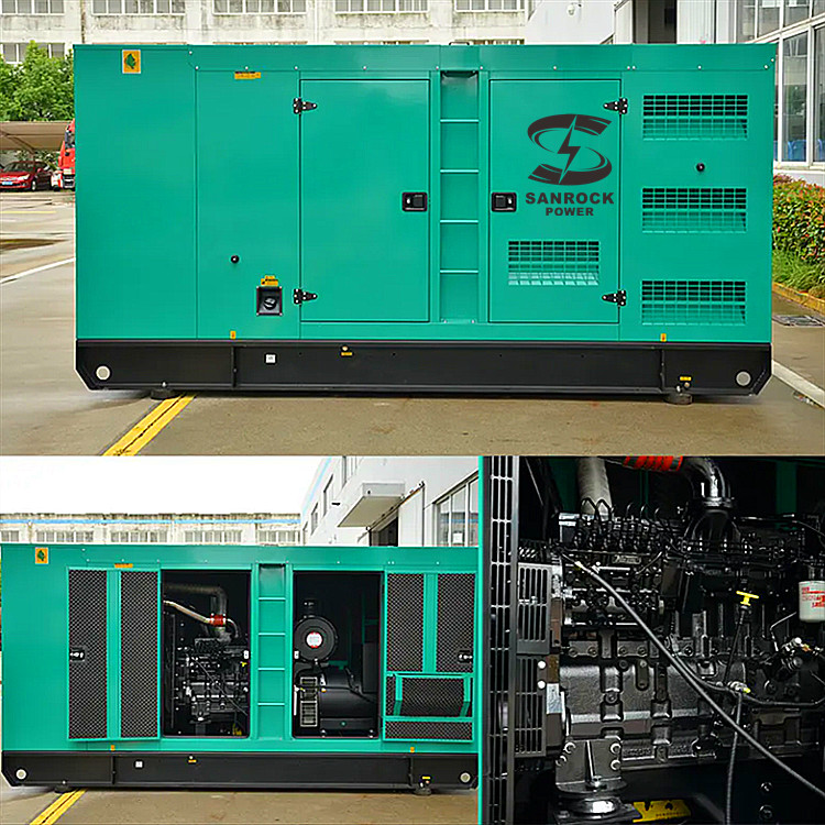 12kw-500kw Super Silent Diesel Generator Set 60HZ 50HZ Diesel Engine Driven Generator