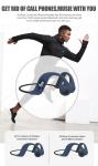 Light Weight Bluetooth Sports Headphones Bone Conduction Bluetooth Earbuds