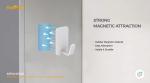 Household Magnetic Attraction Kitchen Organizer No Drilling Wall Mounted Tissue