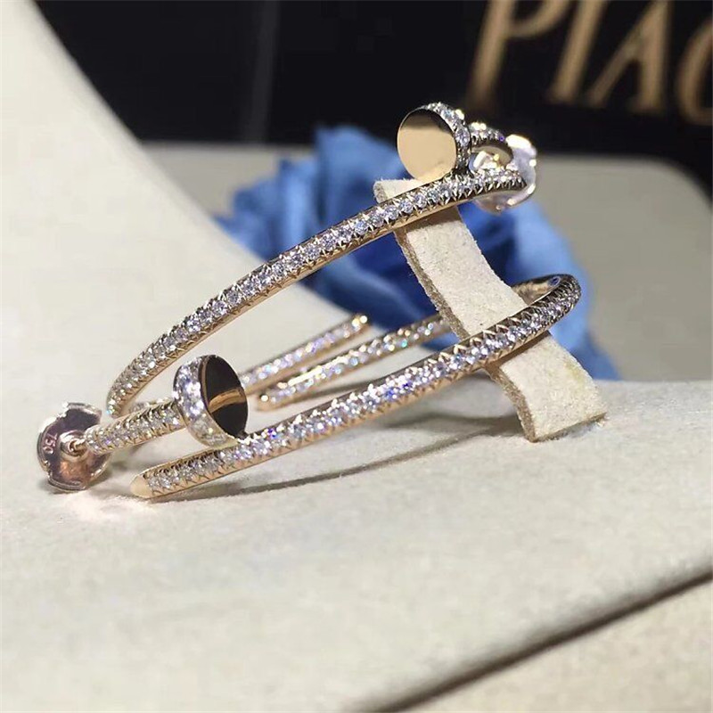 C juste un clou earrings 18k gold white gold yellow gold rose gold bracelet Jewelry factory in Shenzhen, China