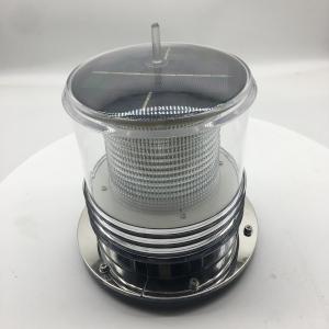 China 8W 225deg Led Anchor Lights For Boats / Solar Powered Boat Navigation Lights factory