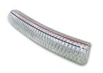 High quality pvc spiral spring reinforced transparent hose pvc steel wire