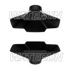 Square Silicon Nozzle of Fume Extractor Accessories Easy Adjustment