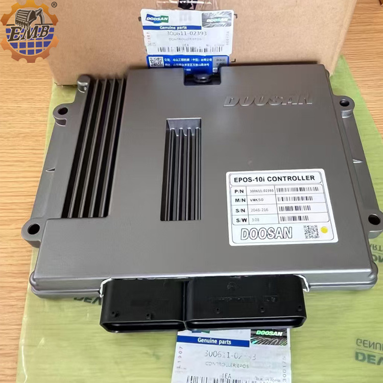 Doosan Original Excavator Parts 300611-02393 New Controller EPOS For DX490LCA-7