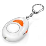 125 DB LED Personal Keychain Alarm Egg Shape LR44*3pcs For Children