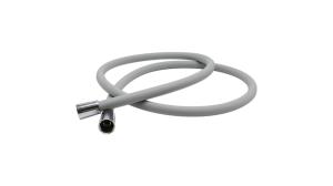 China Drain Flexible Silicone Shower Hose Extension With Anti Kink Design And Brass Fitting factory