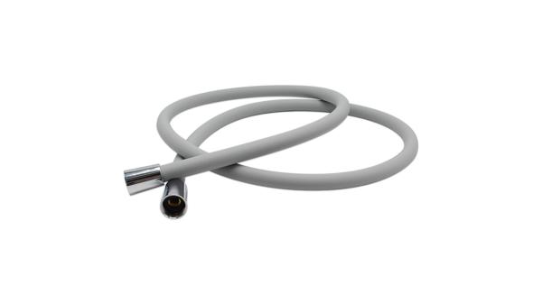 Drain Flexible Silicone Shower Hose Extension With Anti Kink Design And Brass