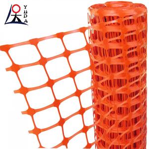 China Orange Safety Fence Tensile Plastic Mesh Construction Barrier Warning Netting on sale