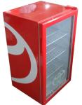 98LTable top Glass Door Mini Refrigerator with Compressor picnic refrigerator