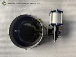 Single Flange Pneumatic Butterfly Valve For Mixing Station V1FS300GBN+CP101