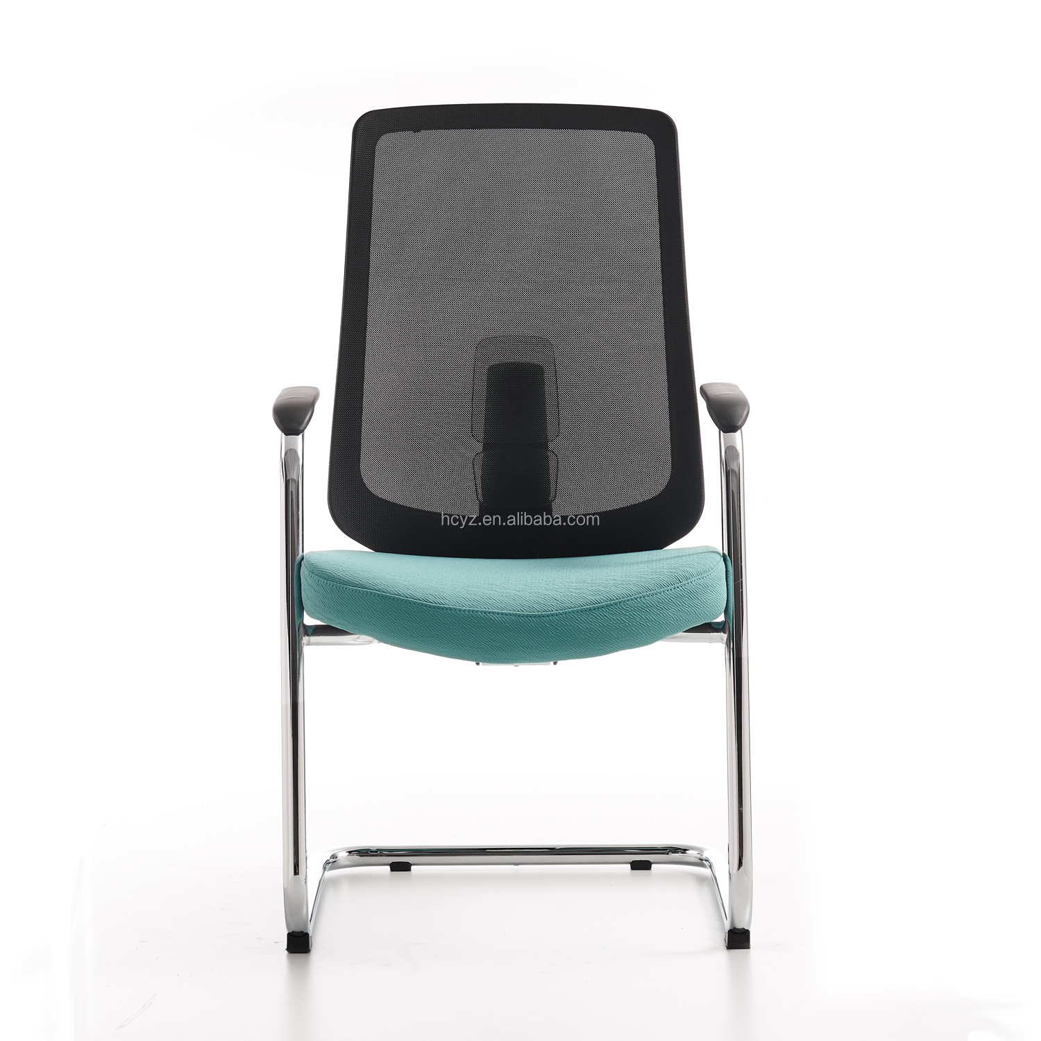 Mid Back Staff Office Chairs Mesh Conference Room Chair with Metal Foot and Free Shipping
