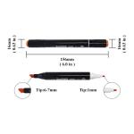 Double Headed Color Marker Set 80 Colors Kids Painting Set For School Home