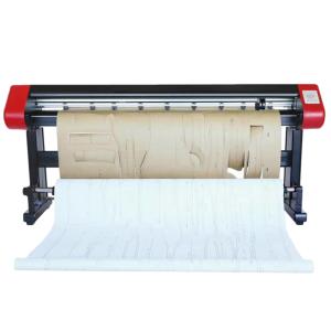 China 1250mm-2200mm Cutting Size White Kraft Paper Board Garment Cutter for Inkjet Printing factory