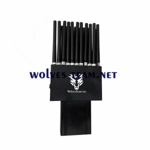 China Portable Handheld 22 Antennas Wireless Signal Jammer GSM CDMA 3G 4G 5G WiFi factory