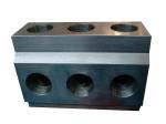 AISI4140 Mud Pump Parts Three Cylinder Plunger Pump Head 42CrMo