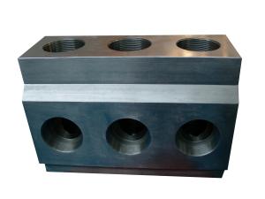 China AISI4140 Mud Pump Parts Three Cylinder Plunger Pump Head 42CrMo factory