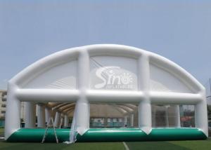 China Giant Sports Arena Air Sealed Inflatable Tent Stadium With Roll Up Doors factory