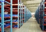 Warehouse Heavy Duty Steel Mezzanine Racking System Multi Layers Shelves