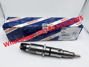 China Genuine Original Common Rail Injector 0445120029 0445120125 0445120236 for Case Cummins Komatsu bosch fuel injector factory