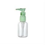 Base Material PET Portable 50ml 100ml Plastic Bottles with Lotion Pump Fine Mist