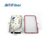 Light Weight ABS Fiber Optic Distribution Box 4 Core Ultra Violet Resistant