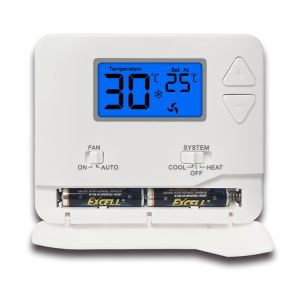 Miuputake Manual/Automatic Control Wired Room Thermostat with ±1C Accuracy and