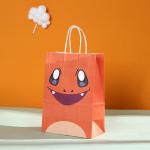 Jigglypuff Squirtle Monsters Theme Kraft Paper Gift Bag for Children's Birthday