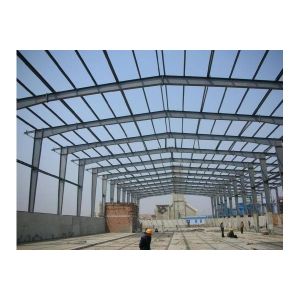 China Large-span Customized Galvanized Structural Steel Fabrications Frame Warehouse on sale