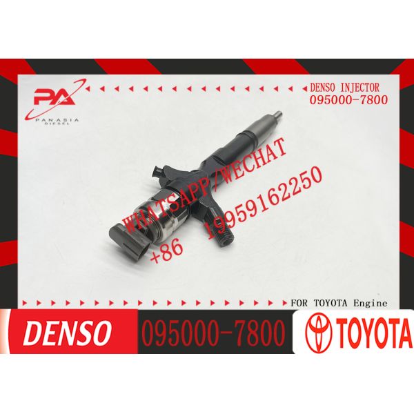 High-quality 2KD-FTV Diesel Fuel Injector 23670-30310 095000-7800 for FST 2.5L 0950007800 7800