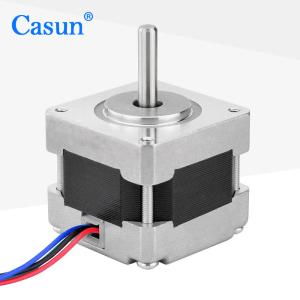 China 1.0A 5.0V NEMA 16 Stepper Motor 1.8 Degree 189 MNM Torque Stepper Motor factory