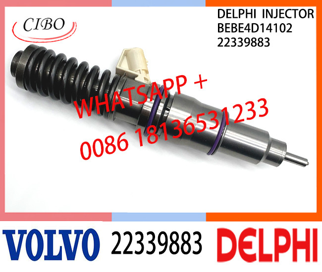 22339883 BEBE4D14102 Fuel engine Diesel Injector 22339883 BEBE4D14102 E3.18 for VOL D16 STAGE 111A