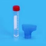 Clear Red Durable Saliva Collection Kits Sample Dna Saliva Kit