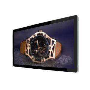 China digital signage player 65 inch wall mount non-touch screen for bank entrance factory