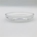 Luxurious Glass Bath Accessories Set With Sustainable Frosted White