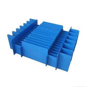 China Durable Plastic Turnover Box Divider And Partition PP Corrugated Hollow Board Crate factory