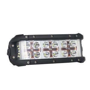 China 2 Rows 30V 330W Multi Color LED Light Bar Amber Three Side factory